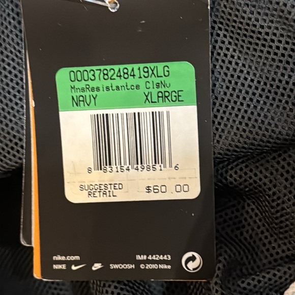 Men’s Nike warm-up pants, XL navy blue - Picture 12 of 12